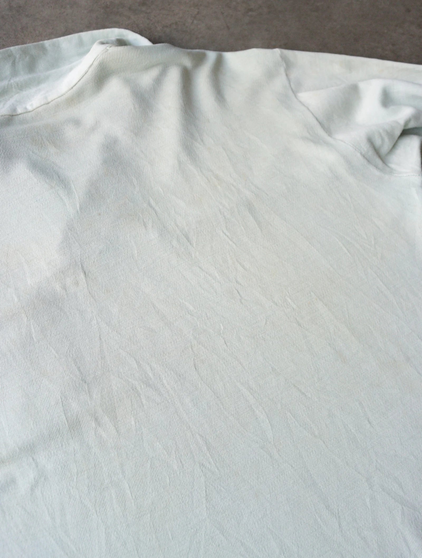 1950S FADED MINT TWO TONE COLLAR SHIRT - Image 3