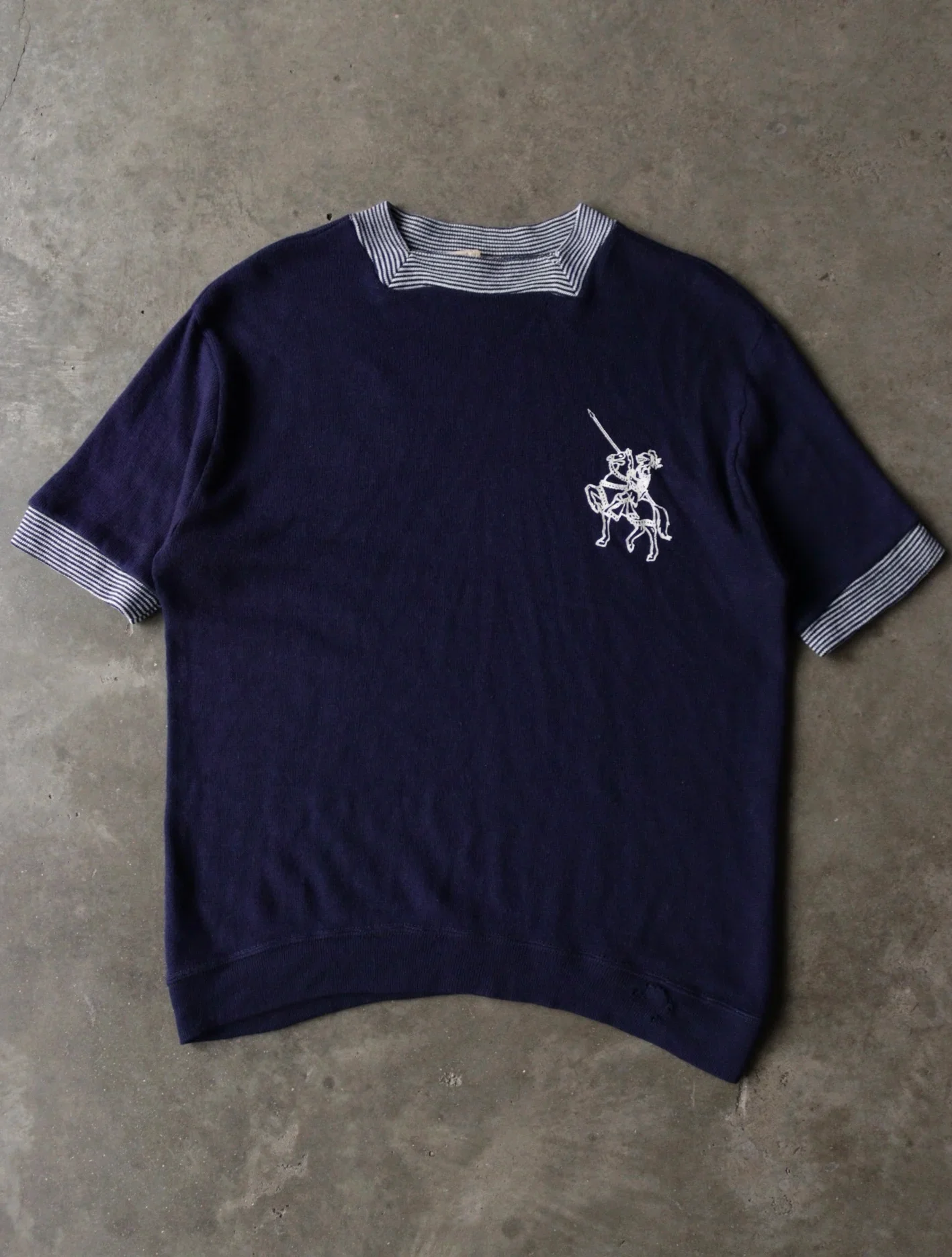 1960S KNITTED KNIGHT SWEATSHIRT - Image 3