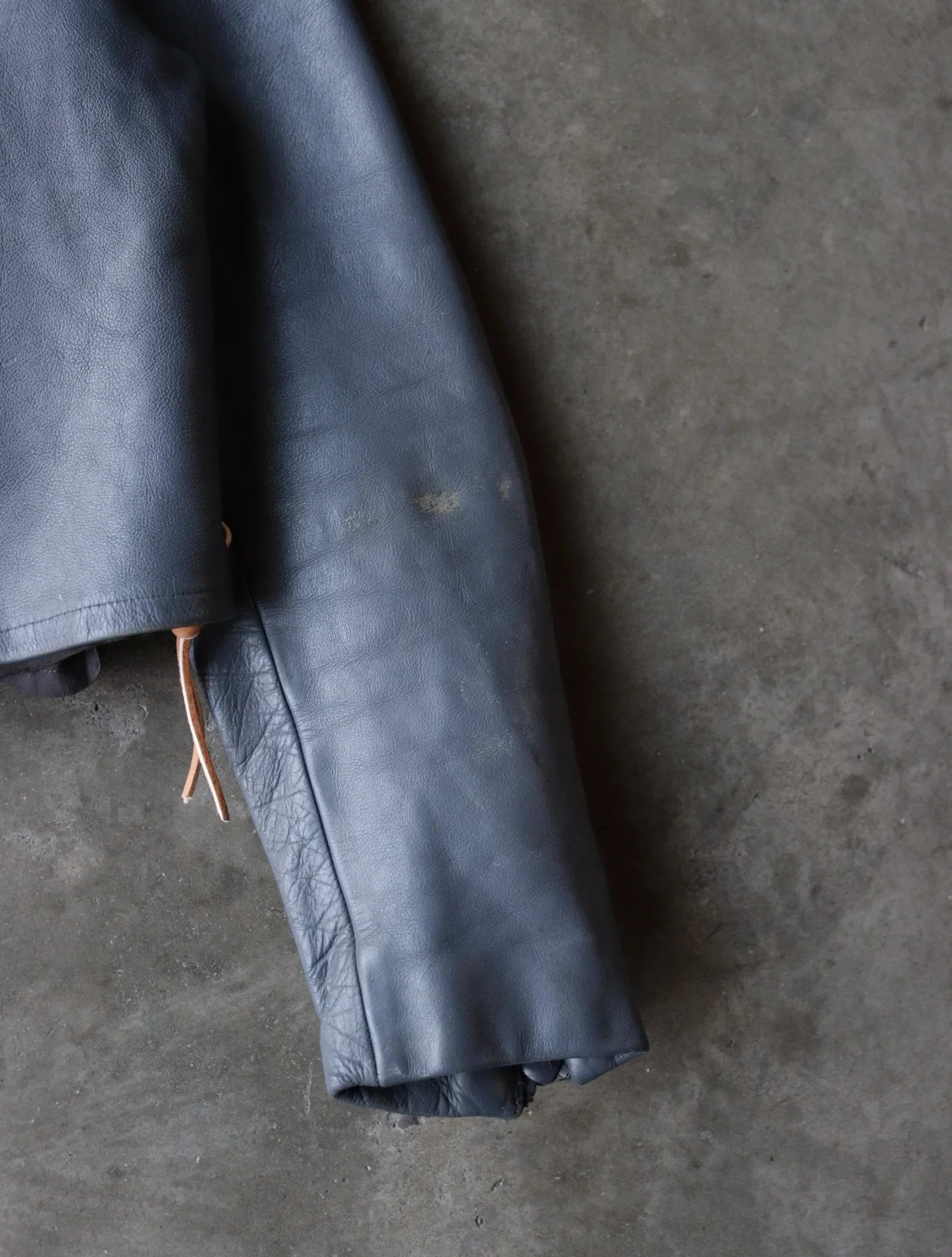 1970S GERMAN U-BOAT LEATHER JACKET - Image 4