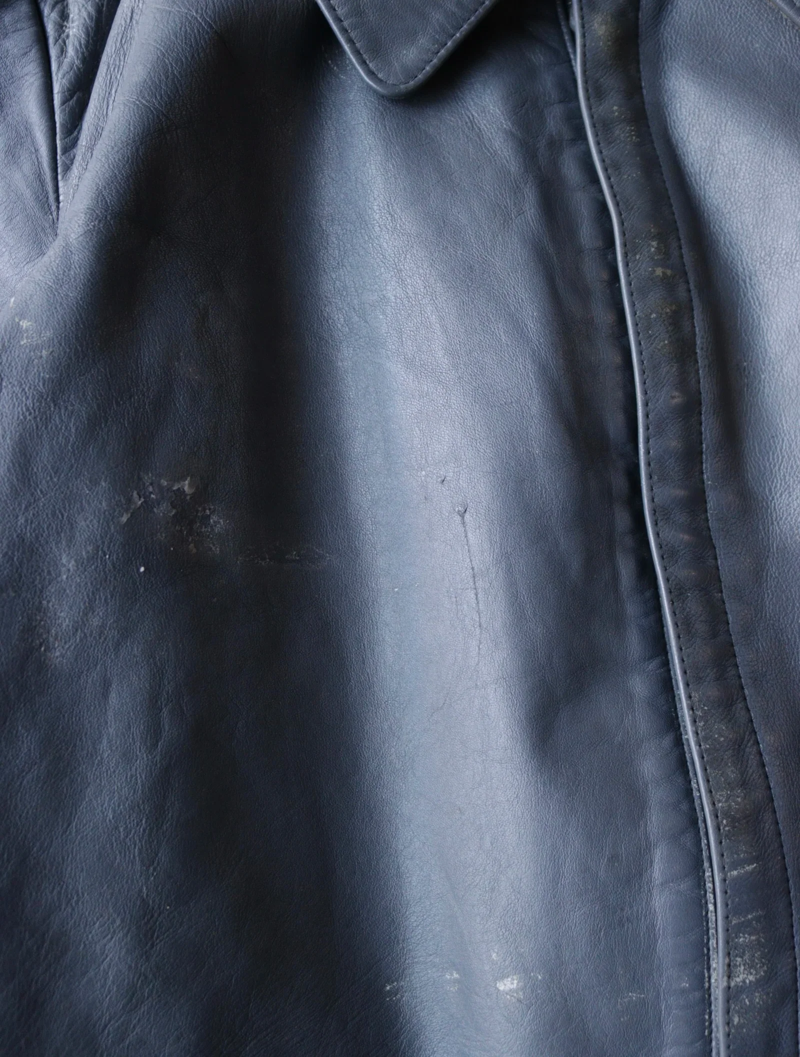 1970S GERMAN U-BOAT LEATHER JACKET - Image 6