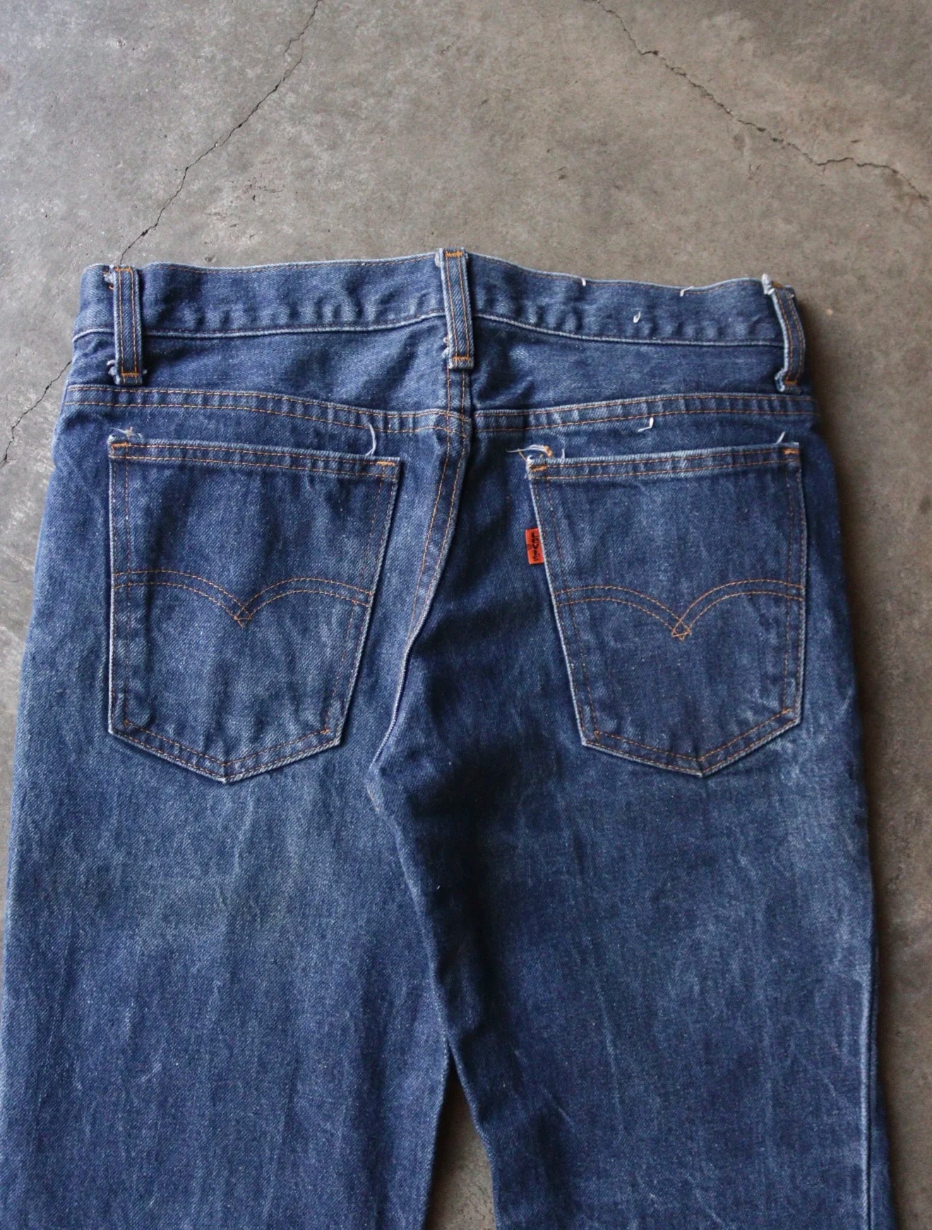 1970S LEVI'S 684 BELL BOTTOM DENIM PANTS - Image 4