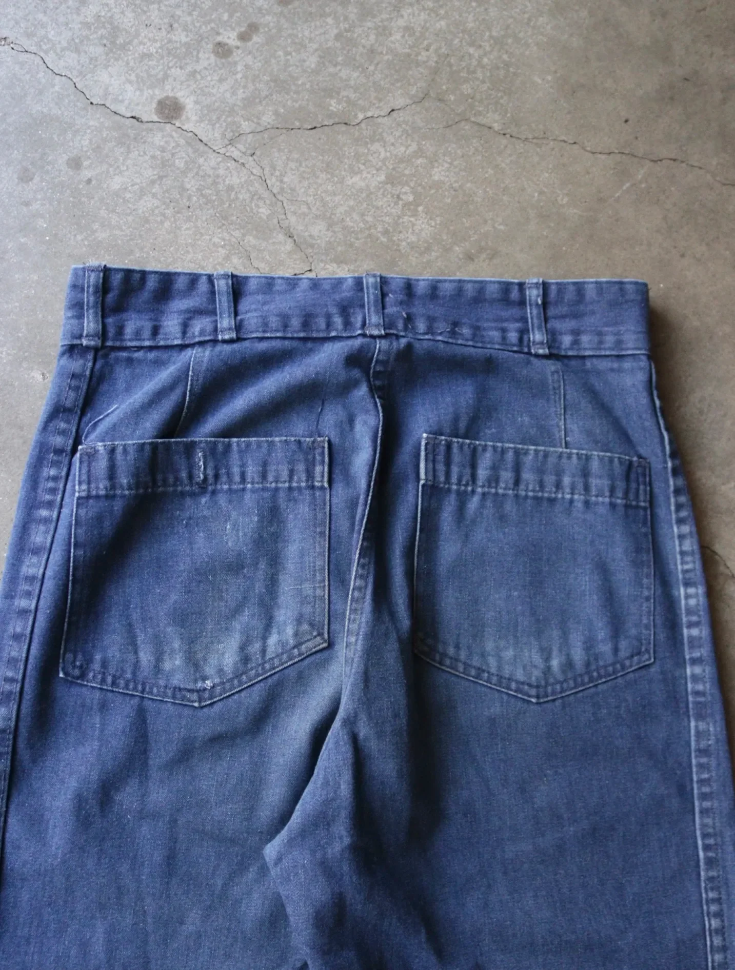1970S SEAFAIRER FLARE DENIM PANTS - Image 4