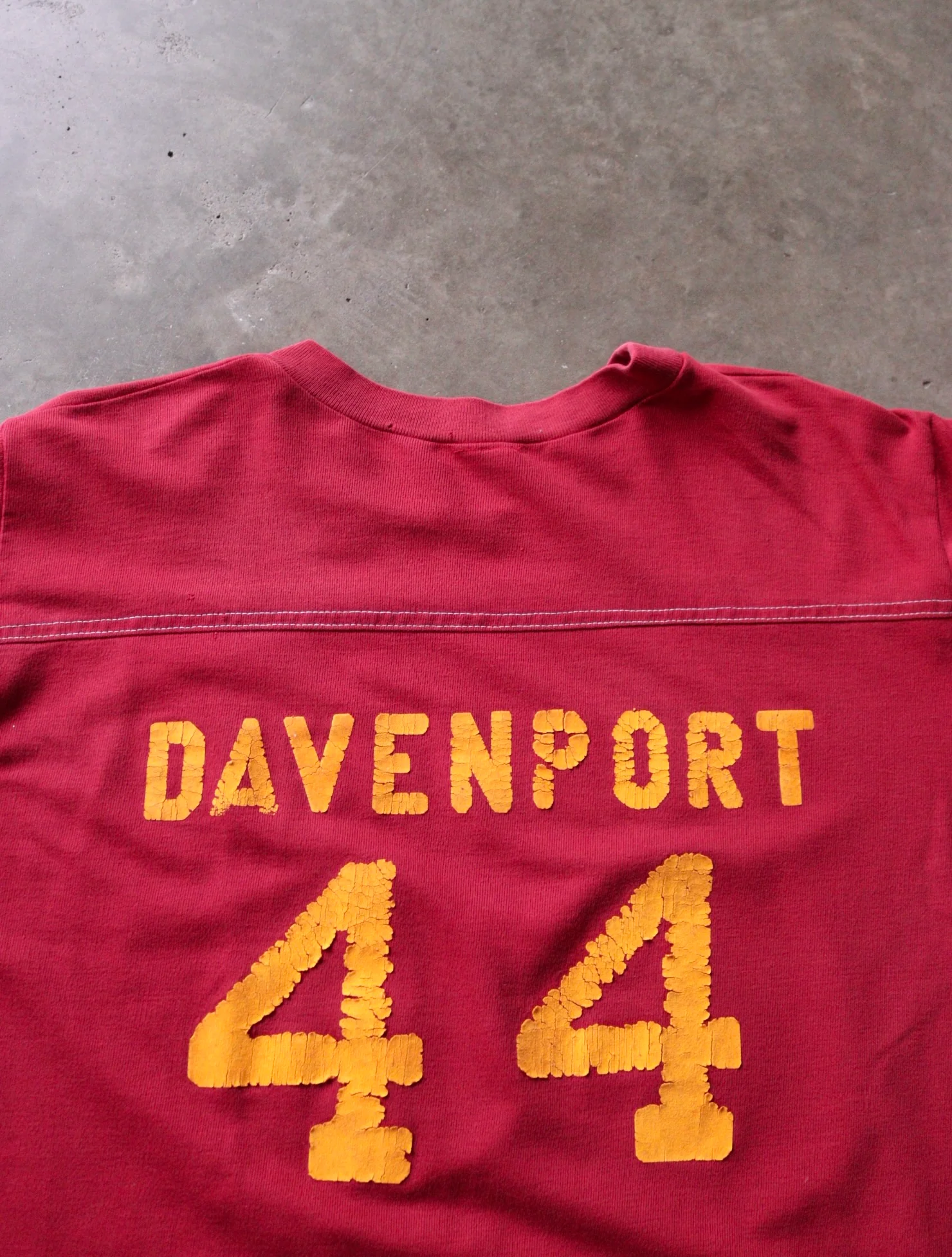 1980S DISTRESSED ELON L/S JERSEY SHIRT - Image 3