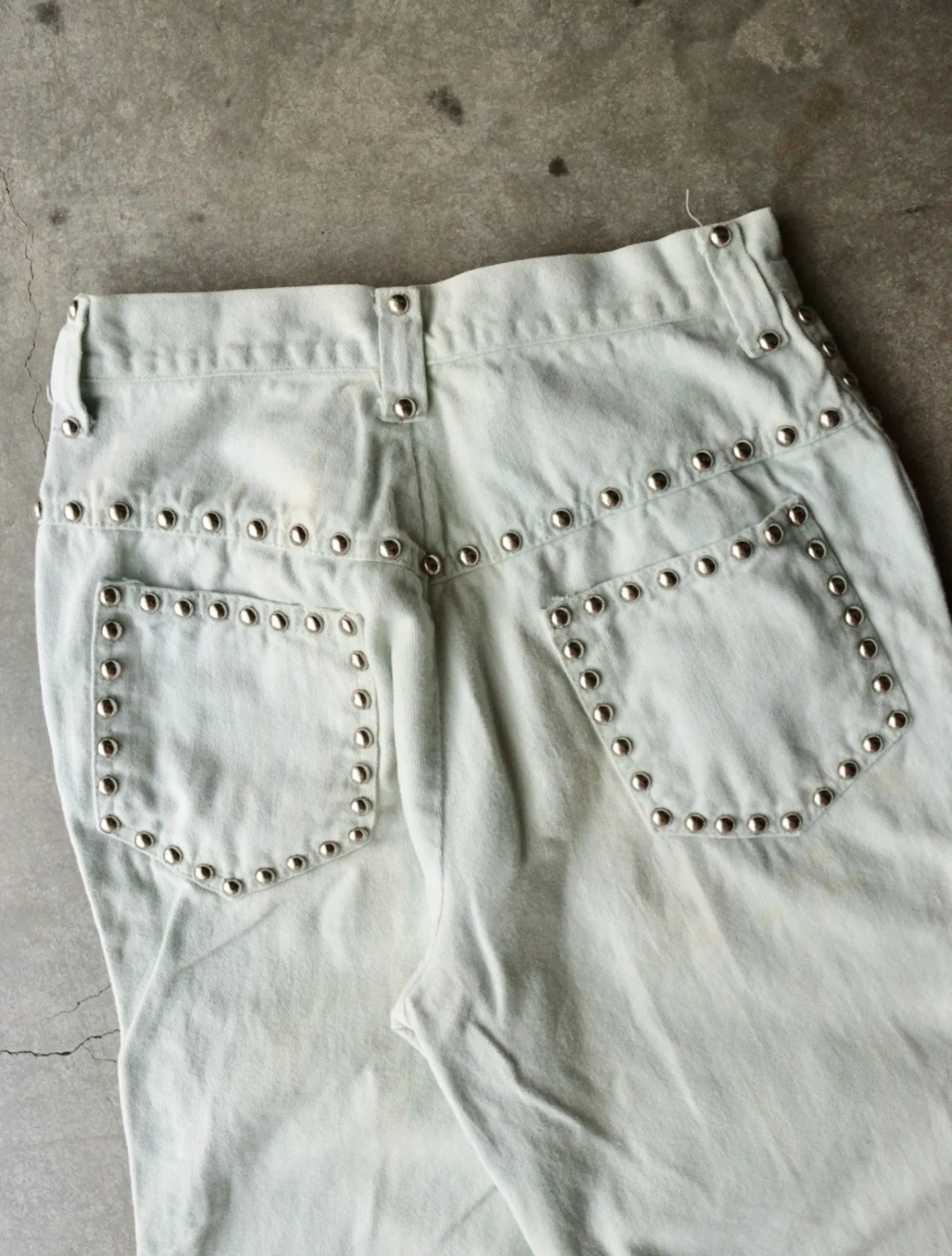 1970S STUDDED BELL BOTTOM PANTS - Image 4