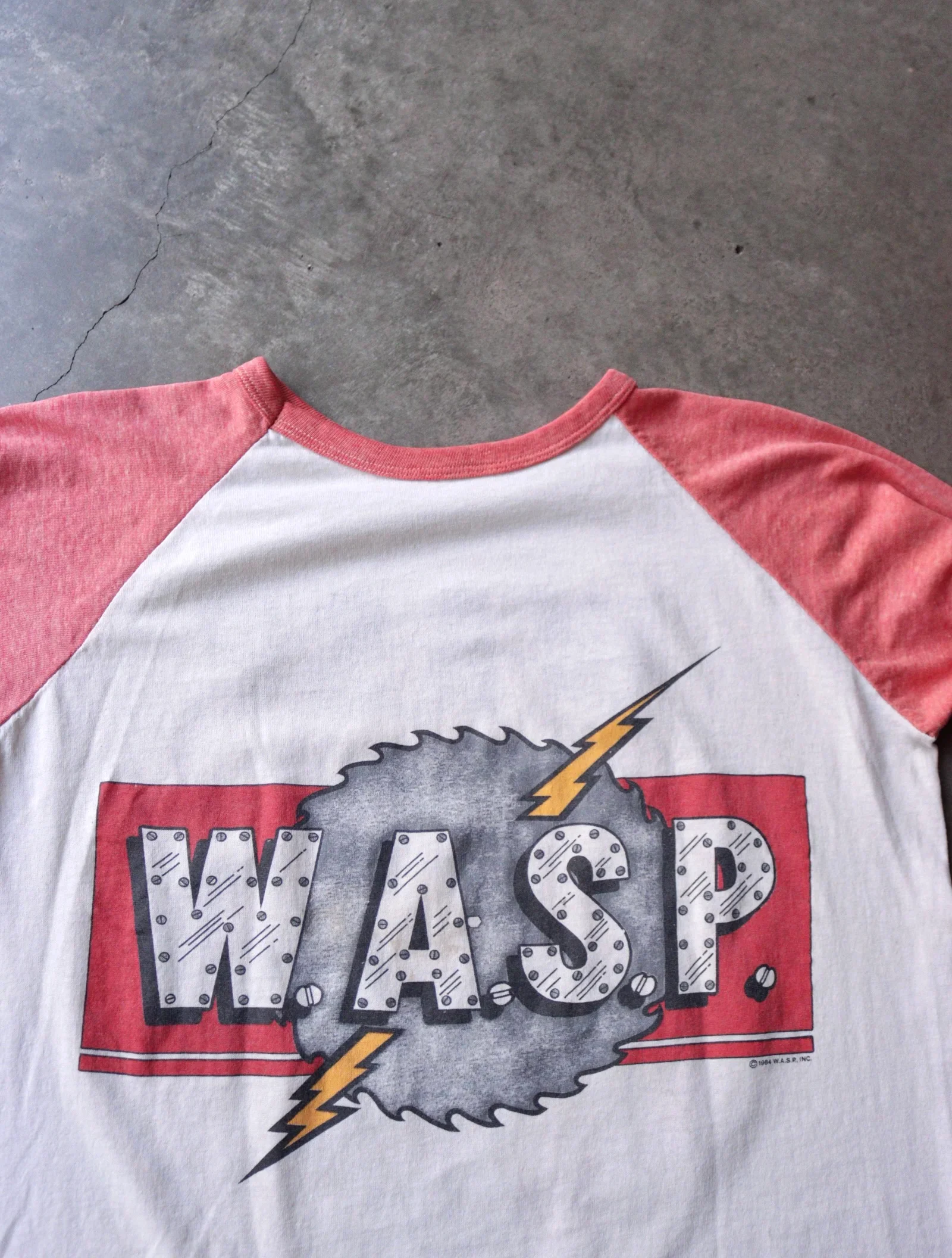 1980S WASP RAGLAN BAND TEE - Image 3