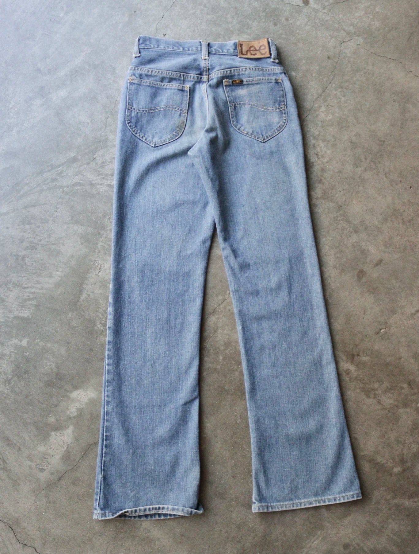 (RESERVED) 1970S LEE FLARED DENIM PANTS - Image 3