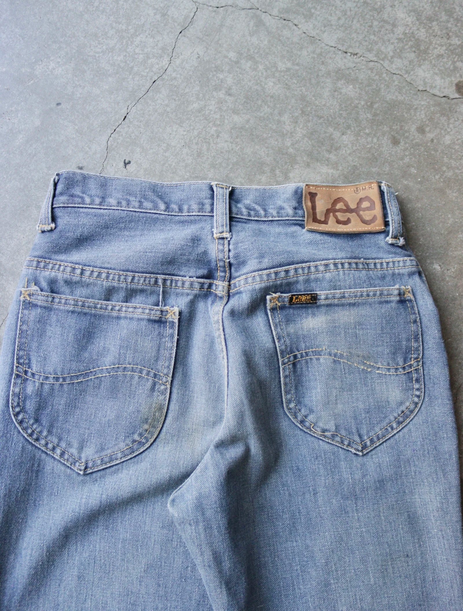 (RESERVED) 1970S LEE FLARED DENIM PANTS - Image 4