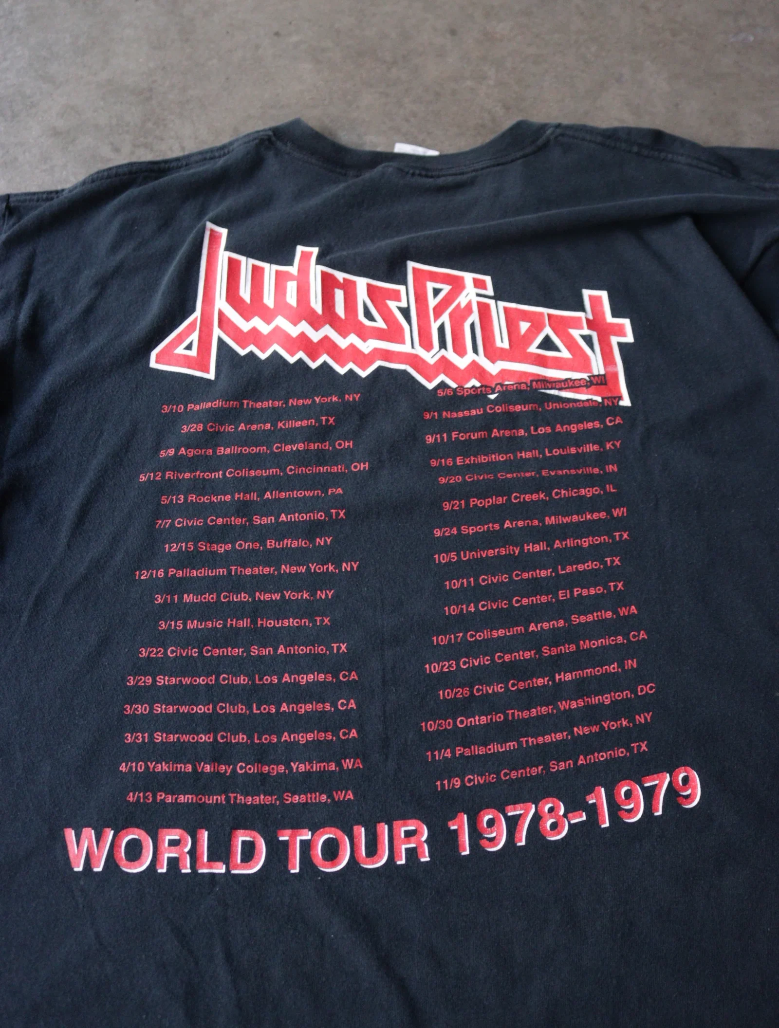 2000S JUDAS PRIEST BAND TEE - Image 3